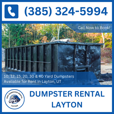 Seamless Dumpster Rental Experience in Layton, UT - Davis County - DDD Dumpster Rental Layton